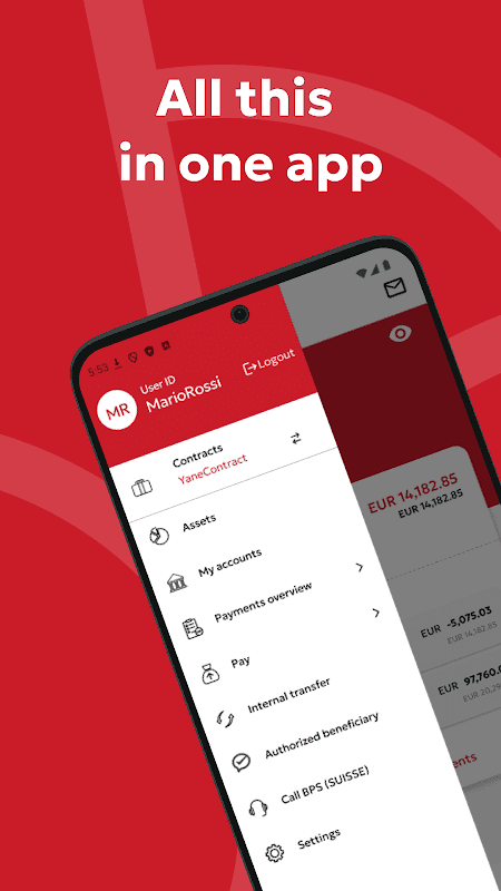 BPS SUISSE GoBanking screenshot 6