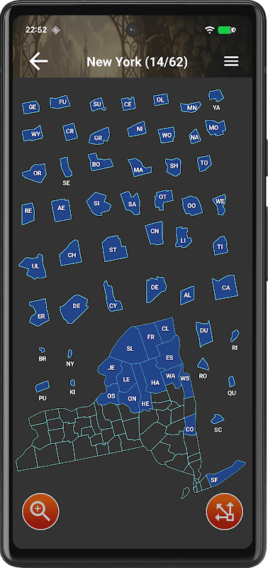 USA Map Puzzle screenshot 5