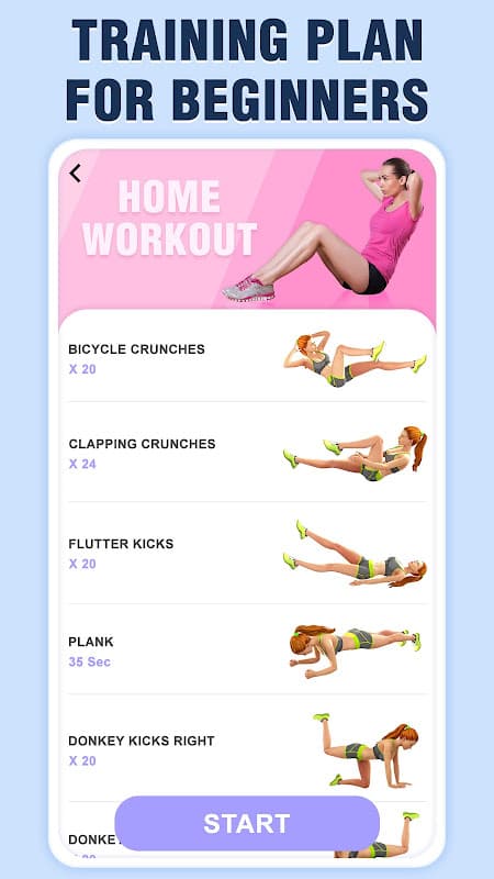 Weight Loss Workout for Women and Men & Exercise screenshot 5
