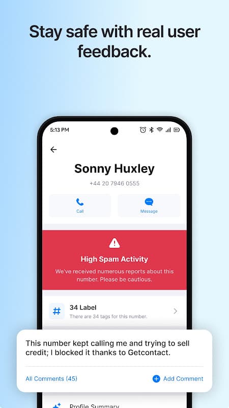 Getcontact screenshot 5