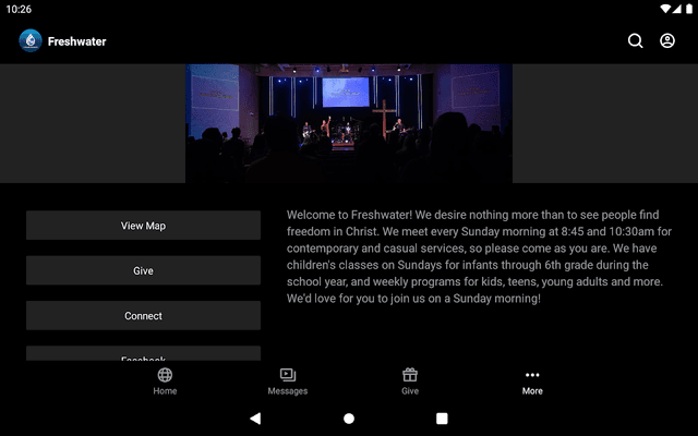 Freshwater Church Wadsworth screenshot 6