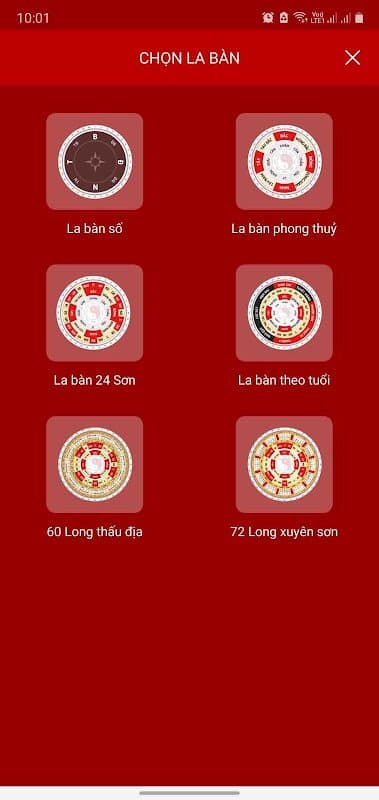 La ban Phong thuy - Compass screenshot 2