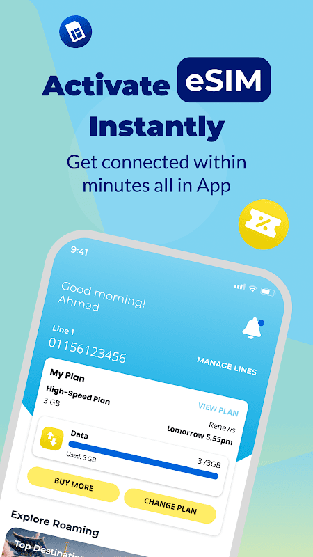 Spark by CelcomDigi: 5G eSIM screenshot 2