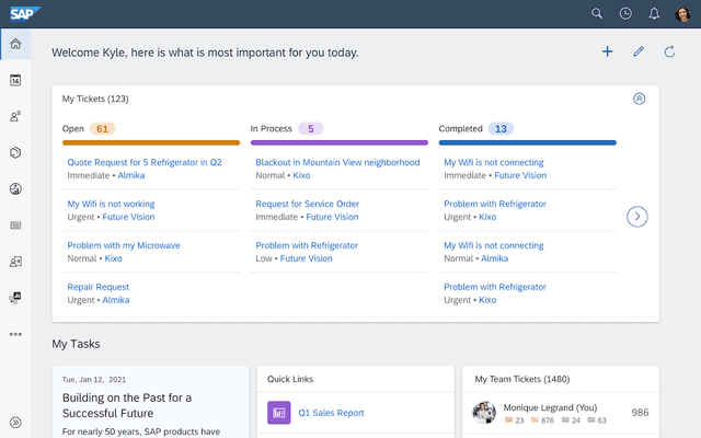 SAP Cloud for Customer screenshot 5