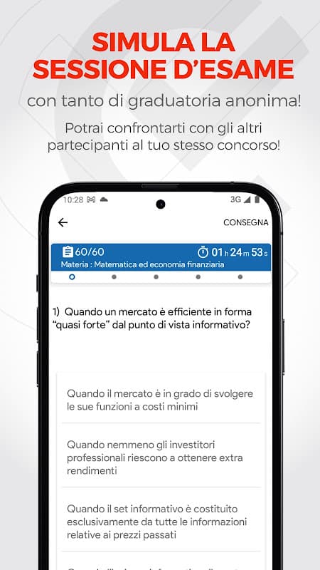 Concorsando.it - Simulatore quiz concorsi pubblici screenshot 4