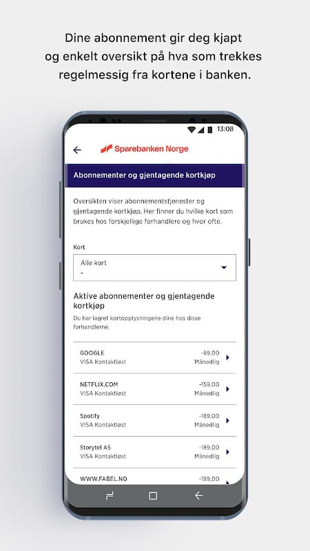 Sparebanken Norge - Sør screenshot 6
