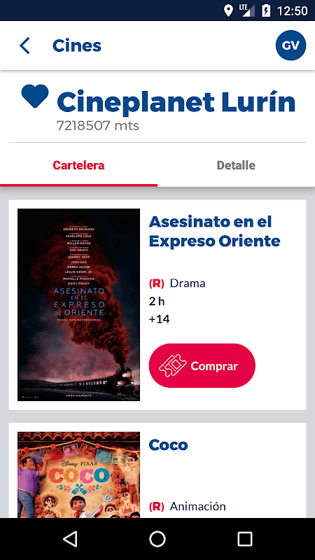 Cineplanet Perú screenshot 4