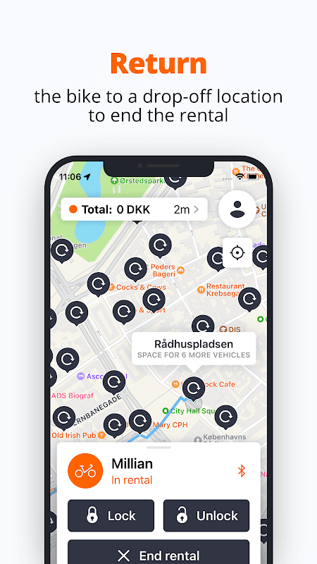 Donkey Republic - city bike-share and bike rental screenshot 4