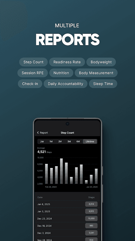 Training App (MyStrengthBook) screenshot 2