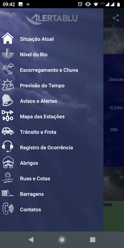 AlertaBlu screenshot 2