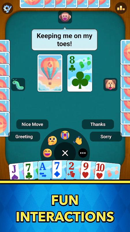 Crazy Eights स्क्रीनशॉट 2