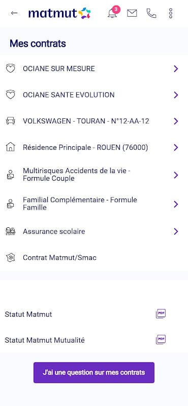 Ma Matmut screenshot 3