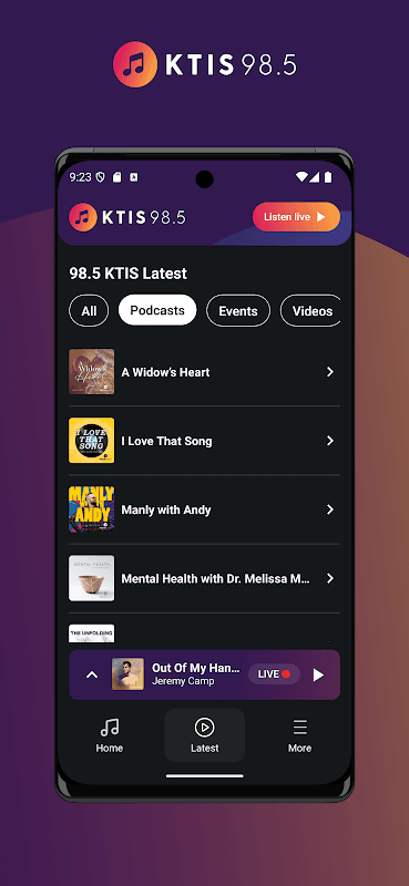98.5 KTIS screenshot 3