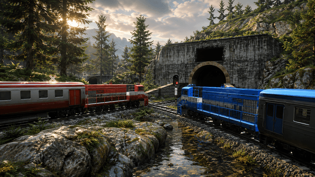Train Racing Games 3D 2 Player screenshot 5