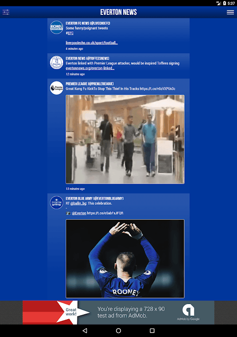 Everton News - Fan App screenshot 5