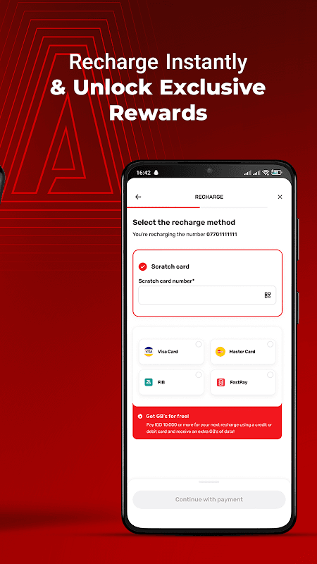 Asiacell screenshot 2