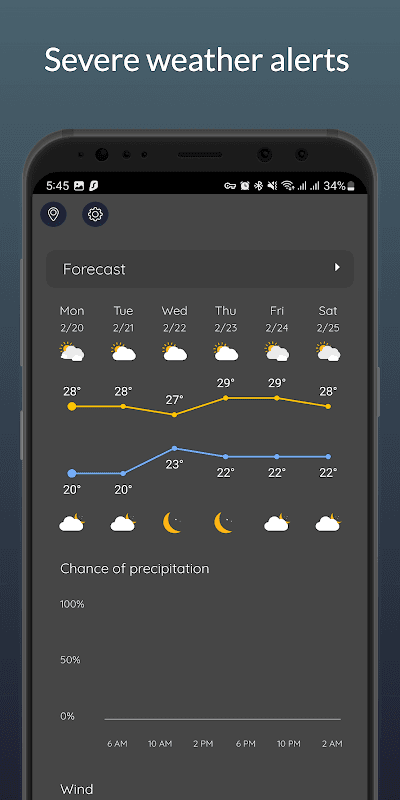 BWeather Forecast screenshot 2