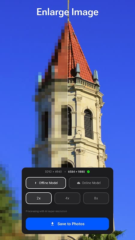 AI Image Enlarger - Best Image Upscaler - 400% screenshot 2