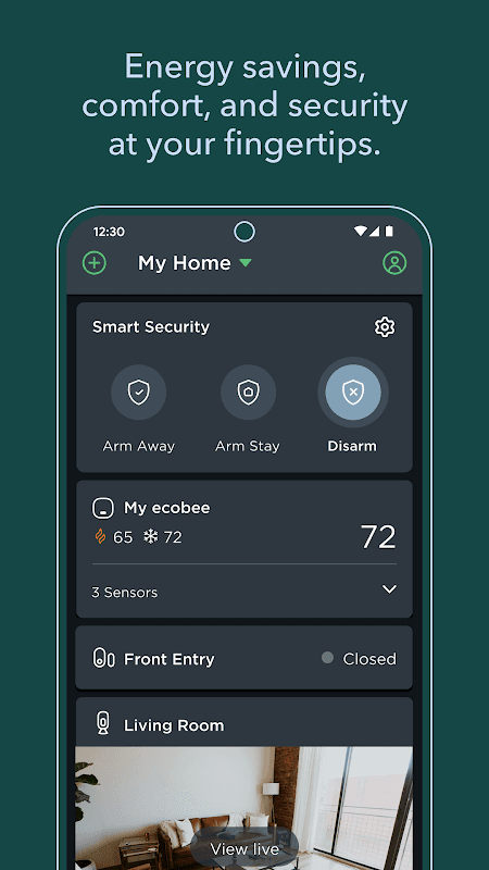 ecobee screenshot 1