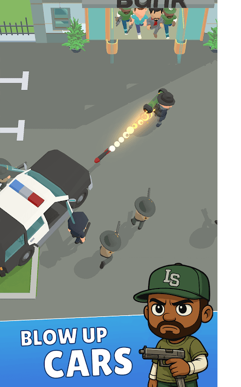 Merge Gangster Heist vs Police screenshot 6