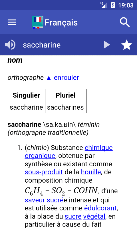 French Dictionary - Offline screenshot 1