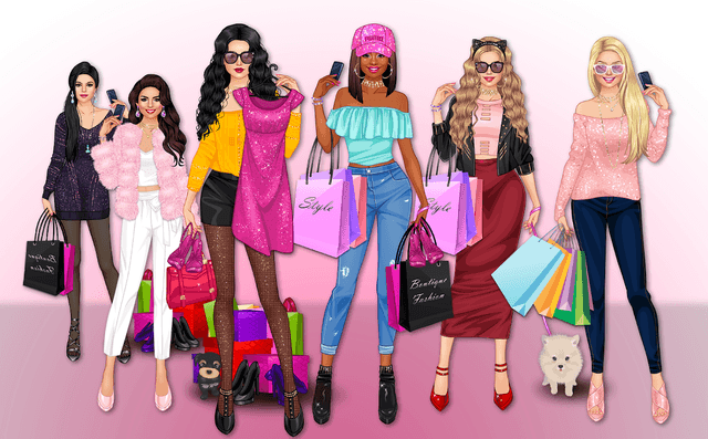 Rich Girl Shopping: Girl Games screenshot 4