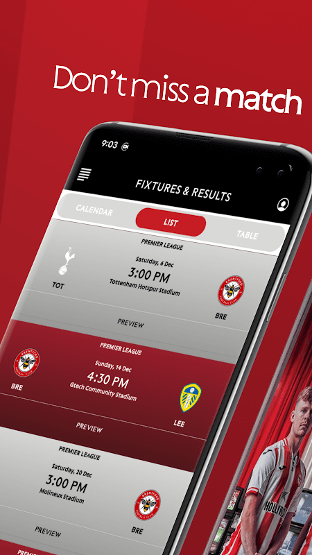 Brentford Football Club screenshot 4