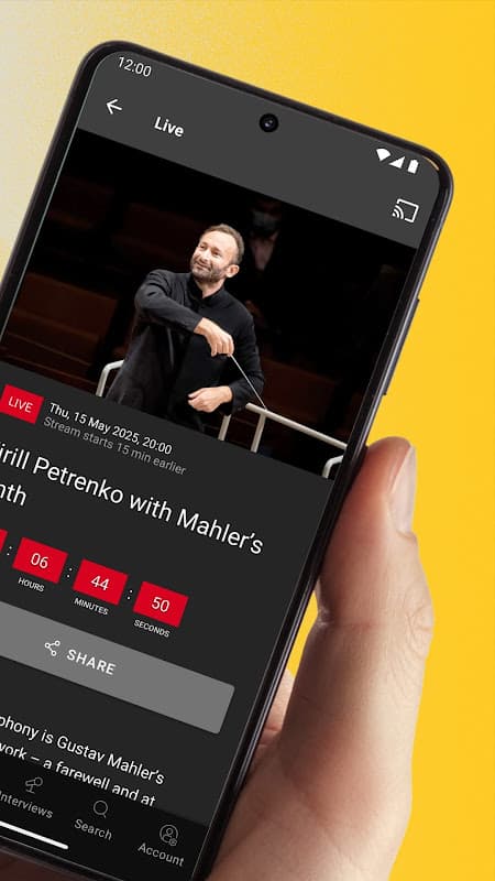 Digital Concert Hall screenshot 2