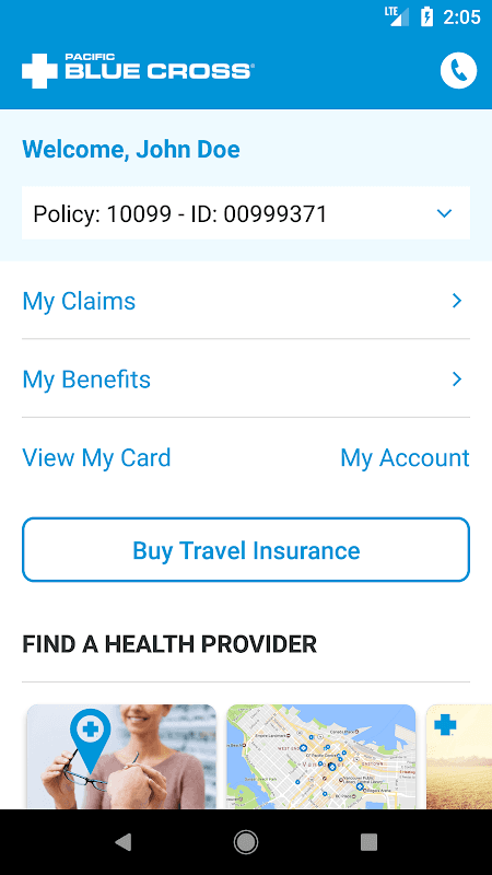 Pacific Blue Cross Mobile screenshot 4