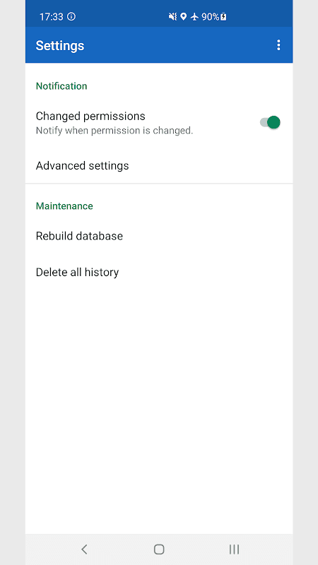 App Update History screenshot 4