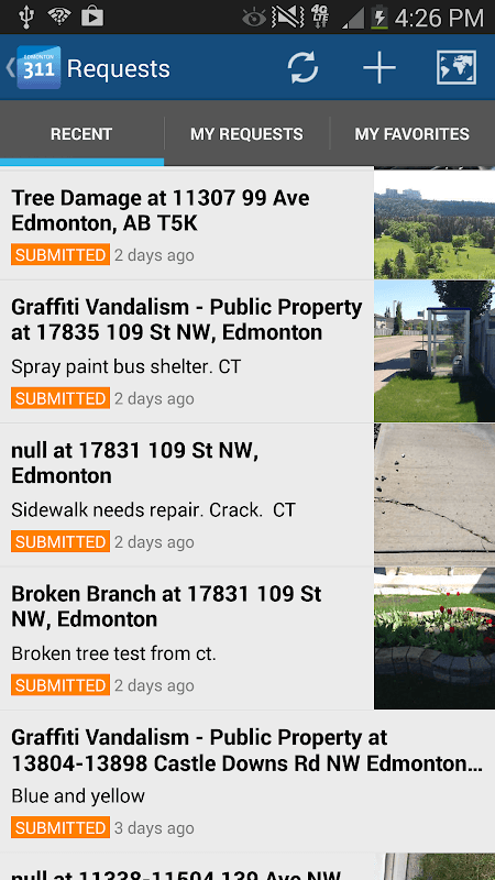 Edmonton 311 screenshot 3