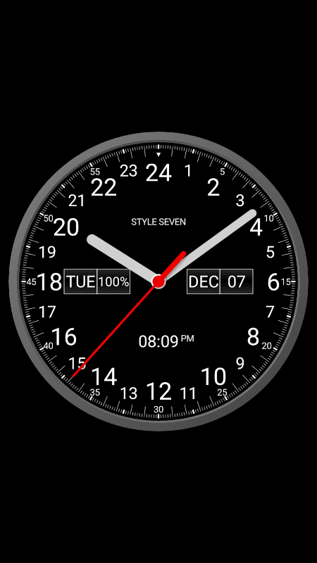 Analog Clock 24-7 screenshot 3
