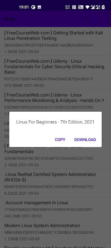 Torrent-Search screenshot 2