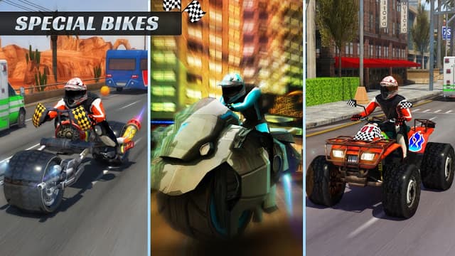 Turbo Racer - Bike Racing screenshot 3
