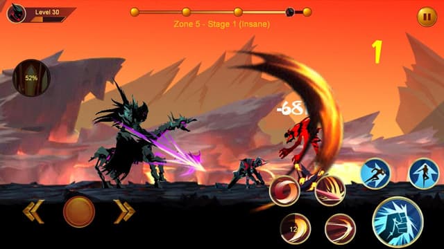 Shadow fighter 2: Ninja fight screenshot 1