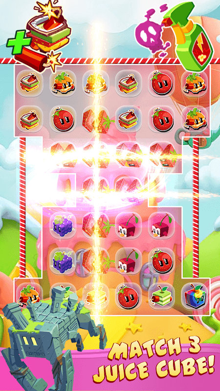 Juice cube: Match 3 Fruit Game screenshot 2