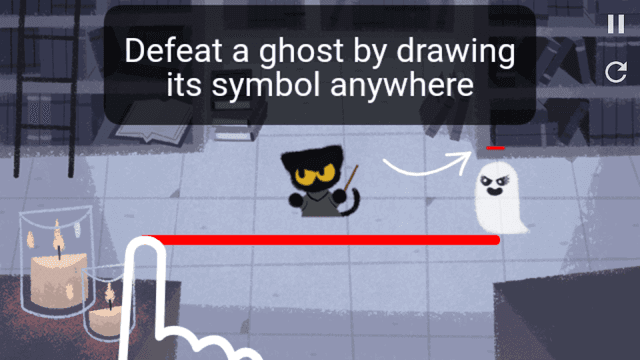 Magic Cat Halloween screenshot 3