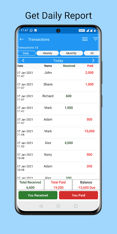 CREDIT DEBIT screenshot 5