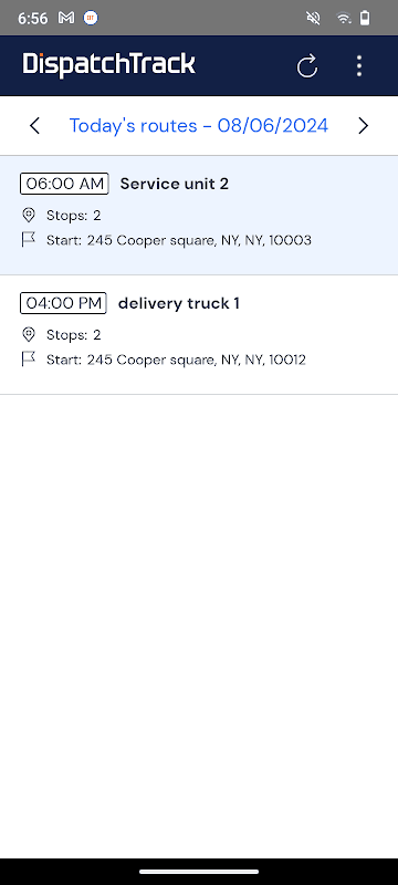 DispatchTrack screenshot 2