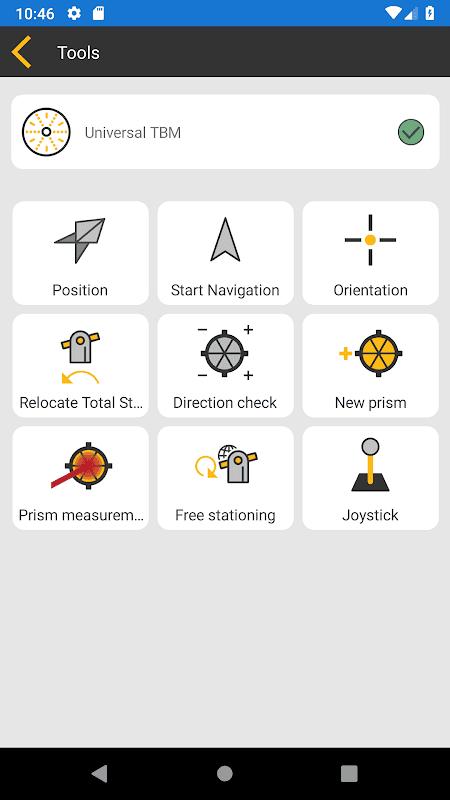 TUnIS Navigation screenshot 2