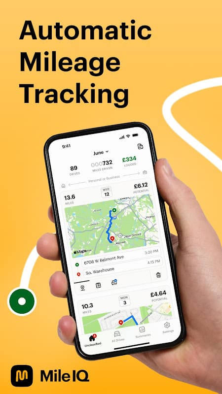 MileIQ Mileage Tracker for Business screenshot 1