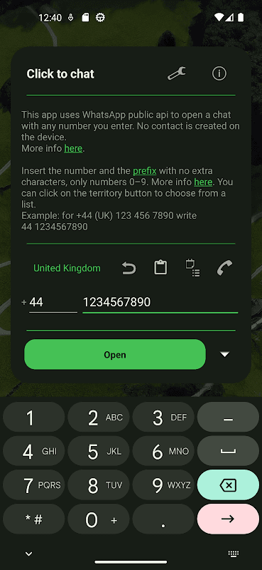 Click to chat screenshot 3
