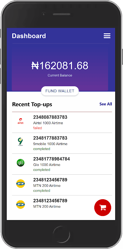 Mobile VTU - Airtime & Data Re screenshot 6