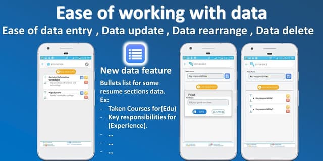 Resume builder Pro - CV maker screenshot 4