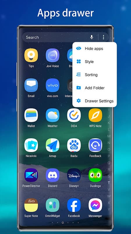 Cool Note9 Launcher for Note, A, S - Theme, UI screenshot 5