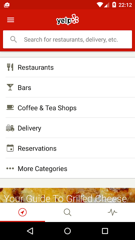 Yelp screenshot 1