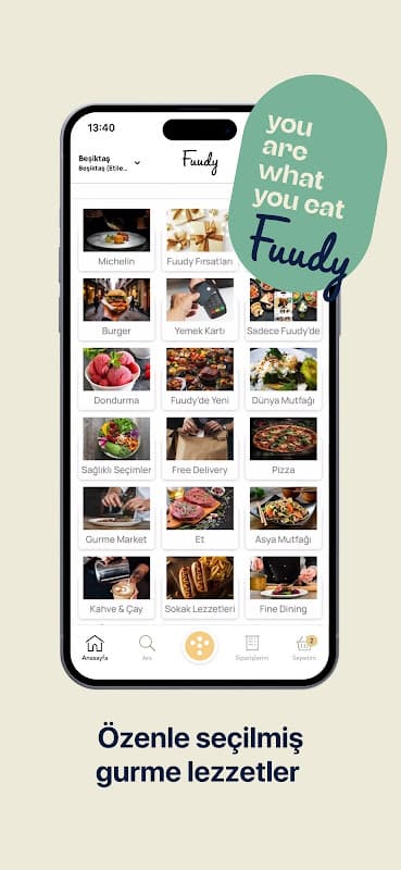 Fuudy - Gurme Yemek Siparişi screenshot 2