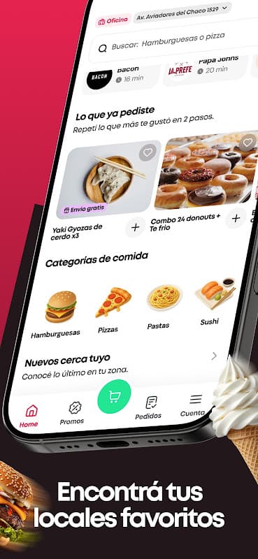 Monchis - Delivery App screenshot 2