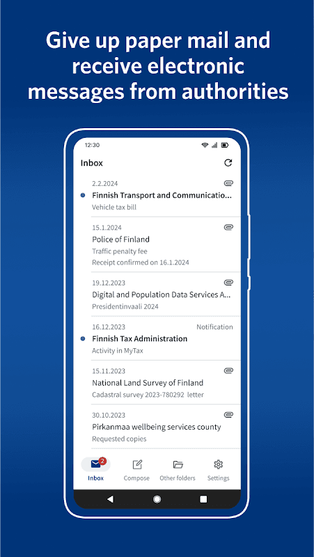 Suomi.fi screenshot 3