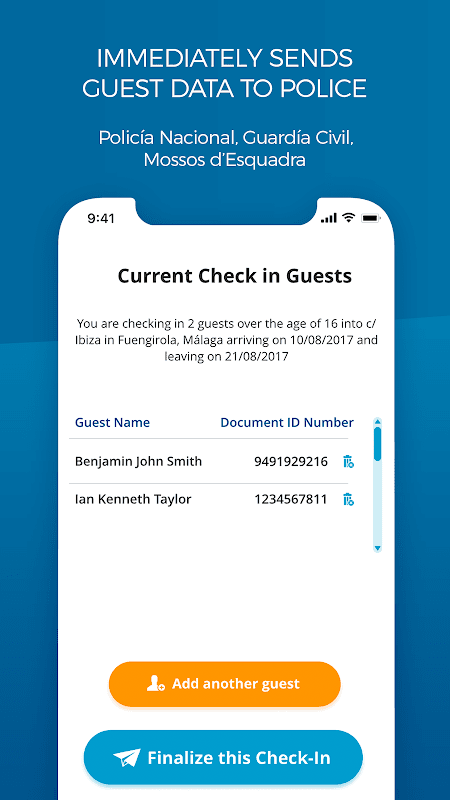 Check-in Scan screenshot 4